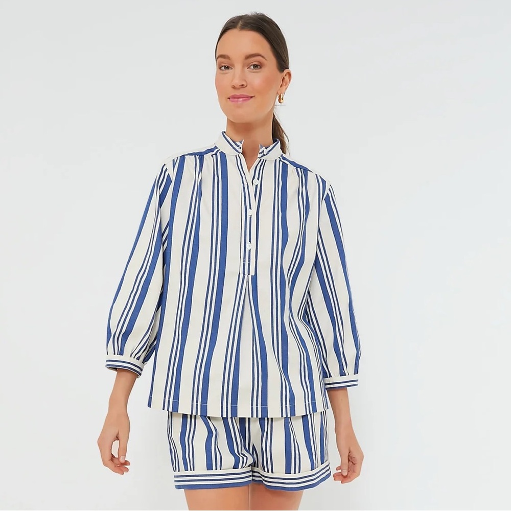 Tuckernuck French Blue Stripe Alix Top